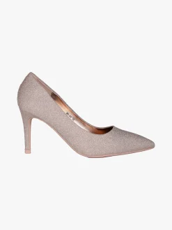 Bottega22 Decolletè donna glitter a punta con tacco a spillo