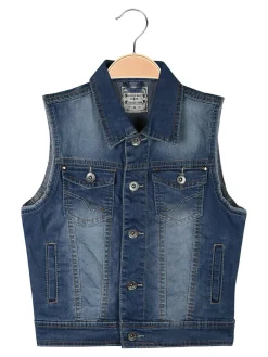 Boy & Studio Gilet in jeans da bambini