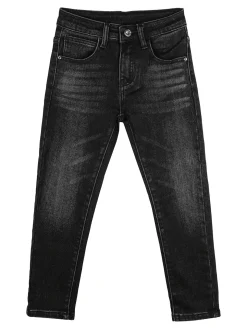 Boy & Studio Jeans da bambino slim fit - nero