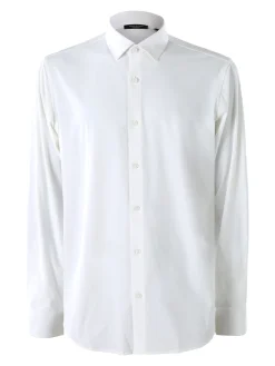 Bread & Buttons Camicia da uomo a maniche lunghe - bianco