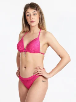 Brilliant Costume bikini in pizzo con strass