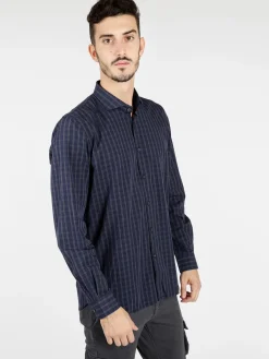 B-Style Camicia a quadri in cotone