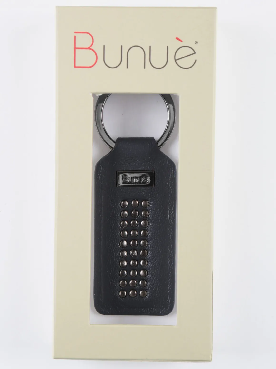 Bunuè Pprtachiavi in pelle con borchie