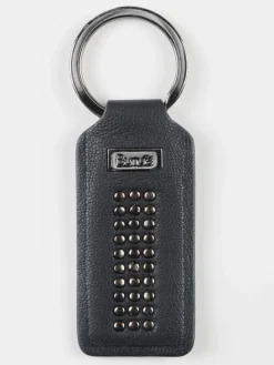 Bunuè Pprtachiavi in pelle con borchie