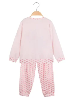 Buonanotte Pigiama bimba con cuori in cotone