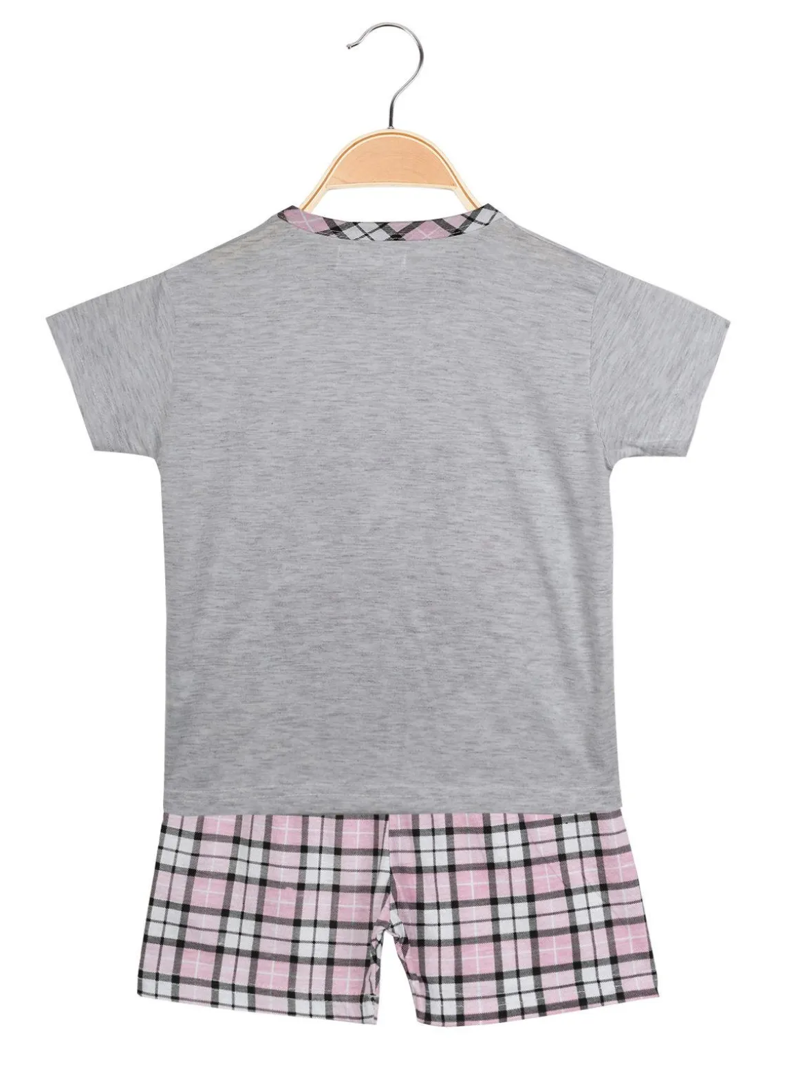 Buonanotte Pigiama corto con shorts a quadri