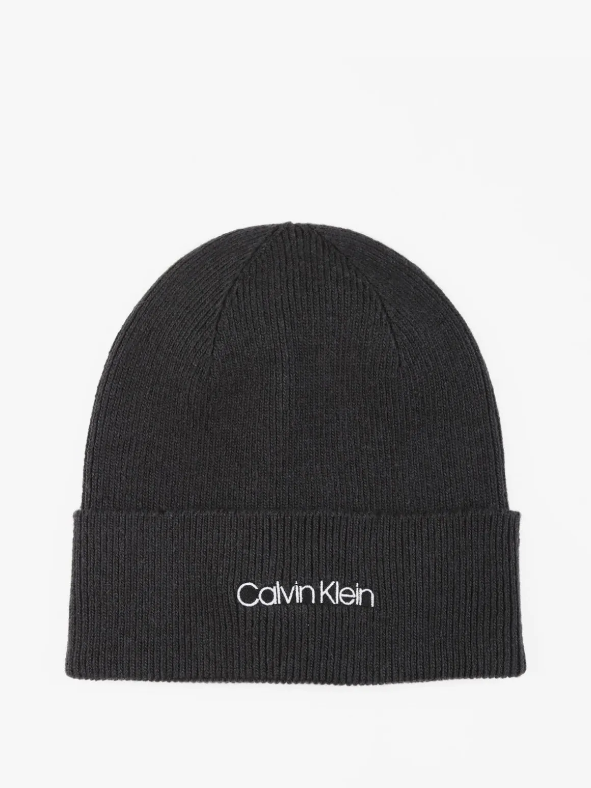 Calvin Klein Berretto in misto cotone a costine
