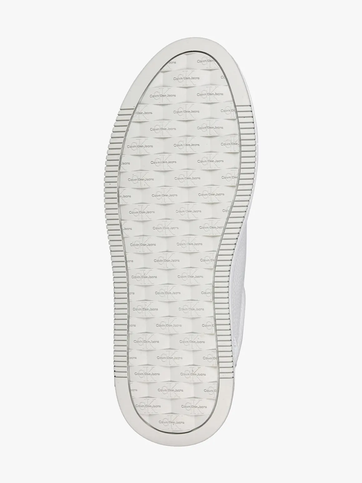 Calvin Klein BOLD FLATFORM LOW Sneakers in pelle donna