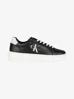 Calvin Klein CHUNKY CUPSOLE LACEUP Sneakers in pelle donna