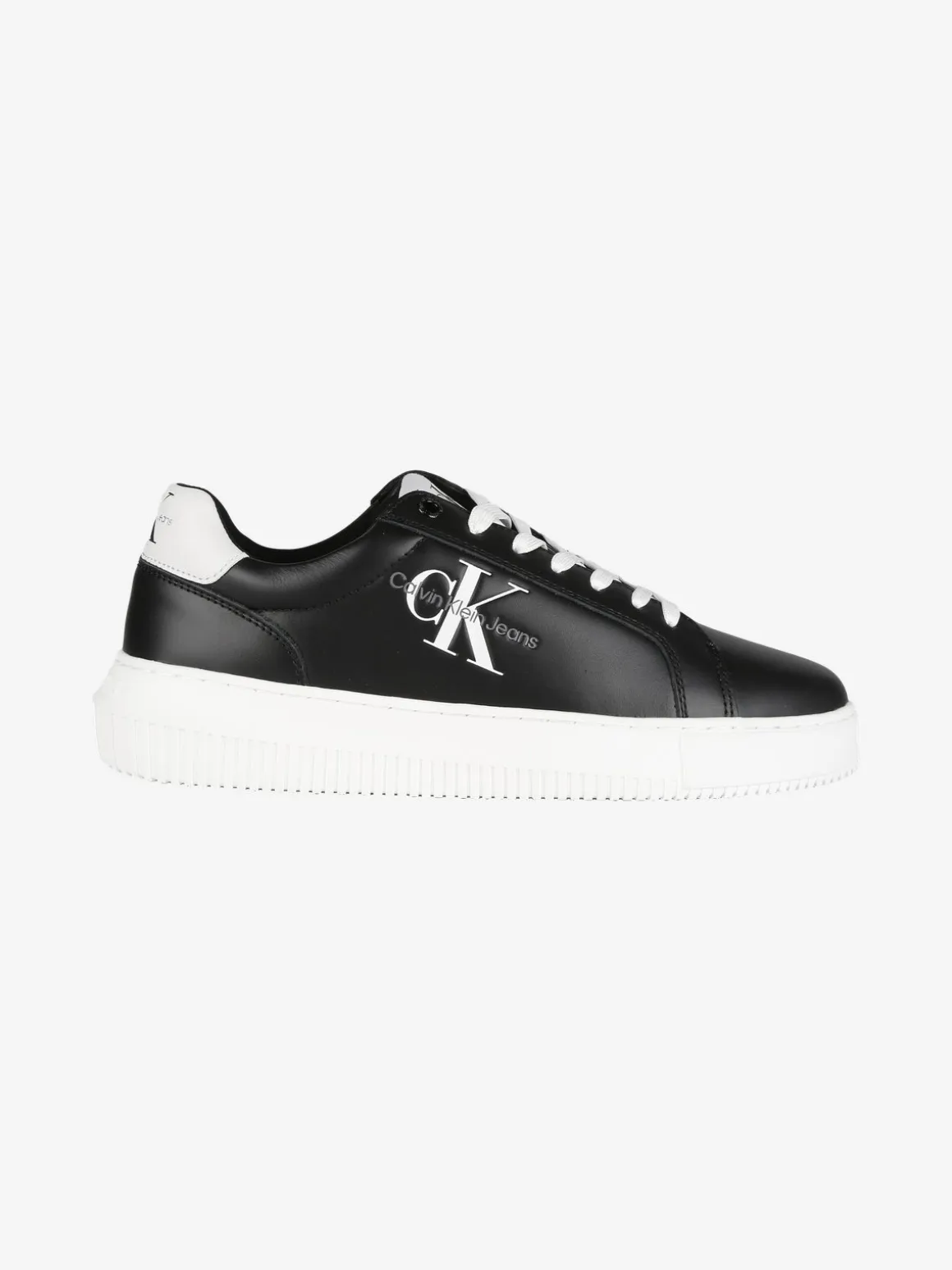 Calvin Klein Chunky Cupsole Mono - Sneakers in pelle uomo