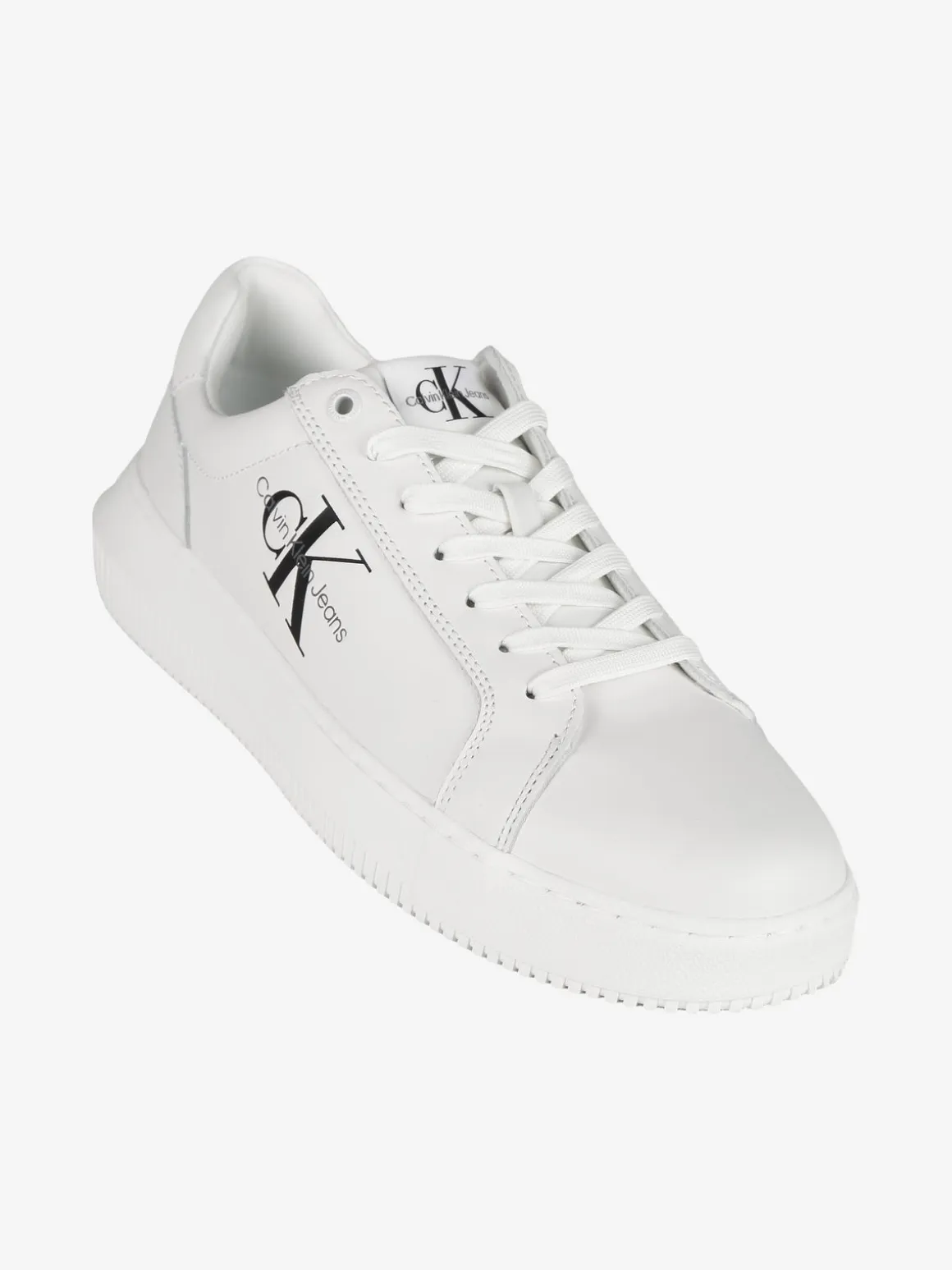 Calvin Klein Chunky Cupsole Mono - Sneakers in pelle uomo