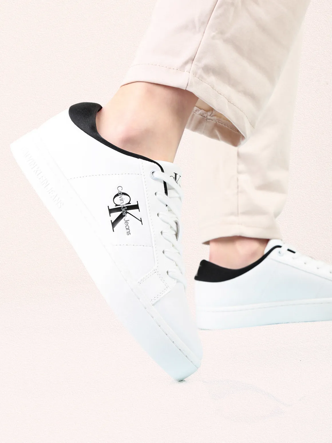 Calvin Klein CLASSIC CUPSOLE Sneakers donna in pelle