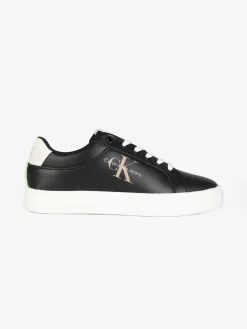 Calvin Klein CLASSIC CUPSOLE FLUO CONTRAST Sneakers in pelle donna