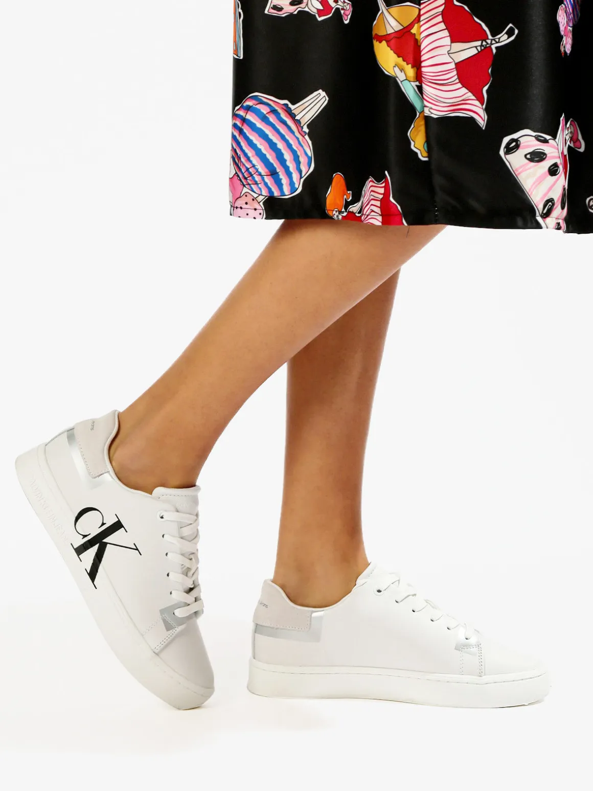 Calvin Klein CLASSIC CUPSOLE 2 Sneakers in pelle da donna