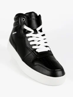 Calvin Klein Cupsole Mid Laceup Sneakers alte in pelle