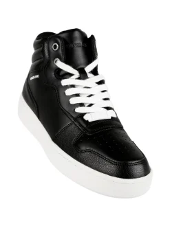 Calvin Klein Cupsole Mid Laceup Sneakers alte in pelle