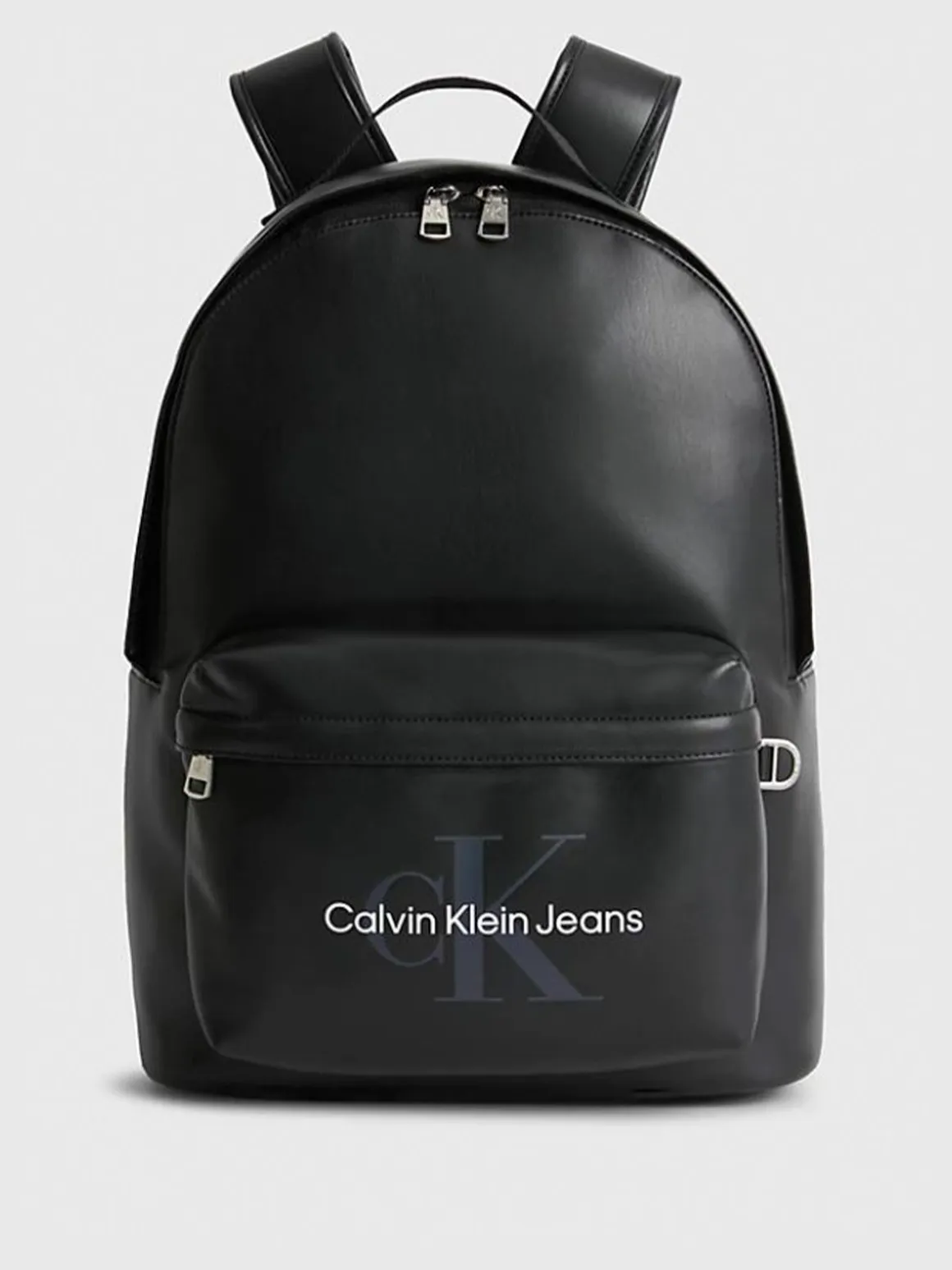 Calvin Klein Monogram Soft Campus Bp40 Zaino unisex nero