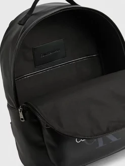 Calvin Klein Monogram Soft Campus Bp40 Zaino unisex nero