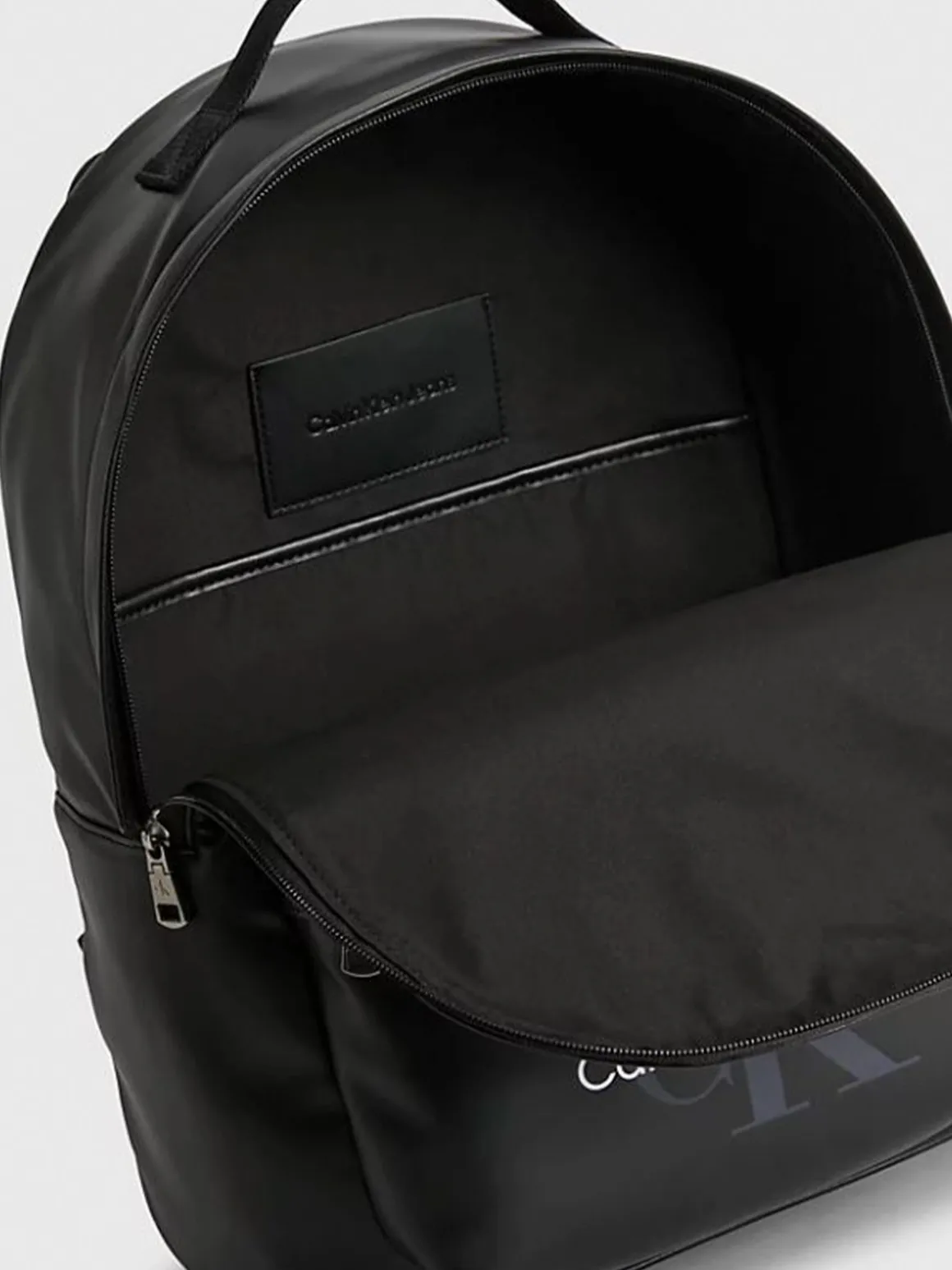 Calvin Klein Monogram Soft Campus Bp40 Zaino unisex nero