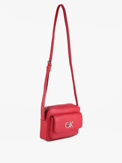 Calvin Klein RE LOCK CAMERA BAG WITH FLAP Borsa a tracolla