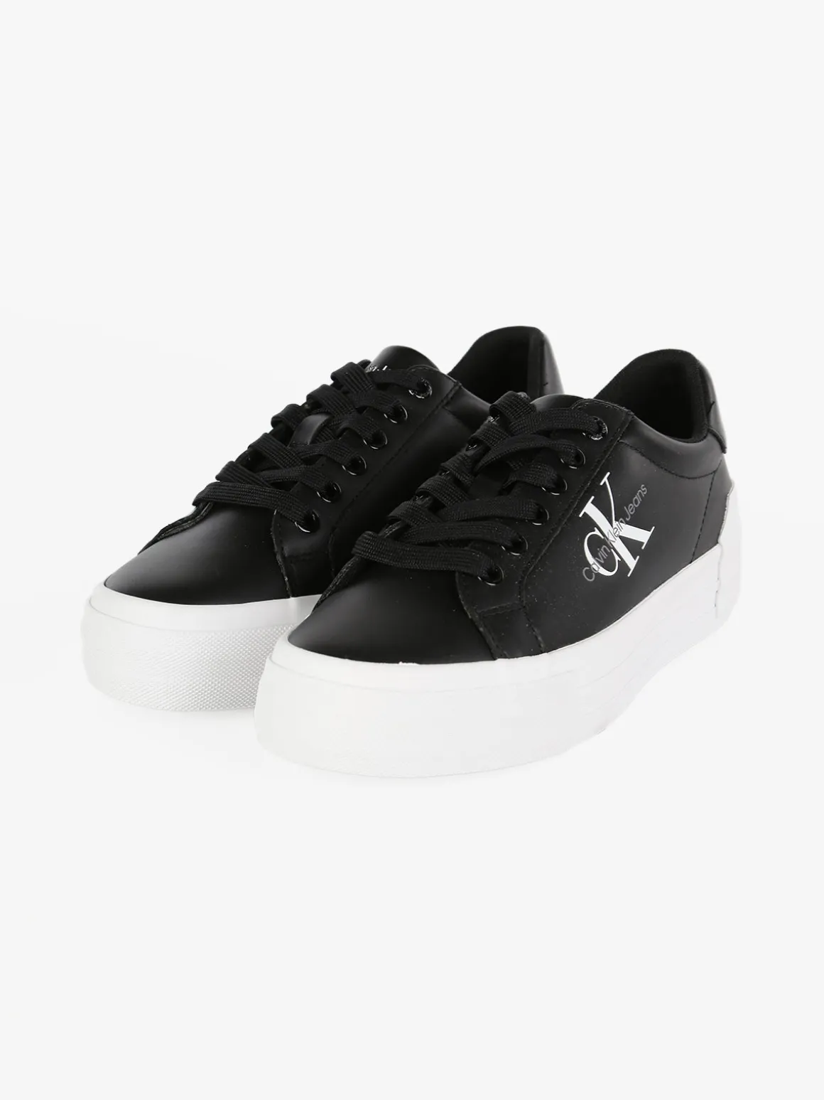 Calvin Klein VULC FLATFORM BOLD Sneakers in pelle donna con platform