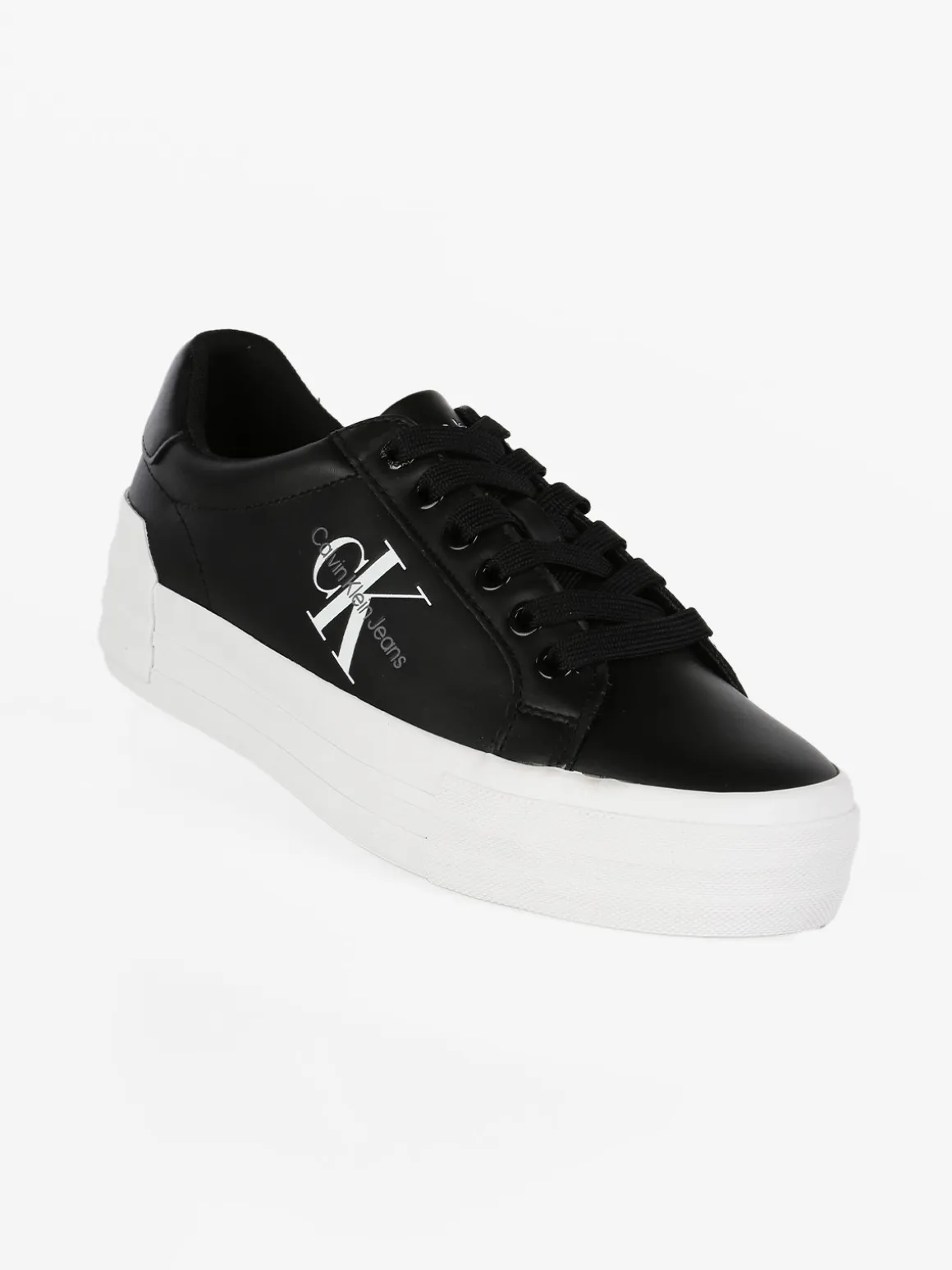 Calvin Klein VULC FLATFORM BOLD Sneakers in pelle donna con platform
