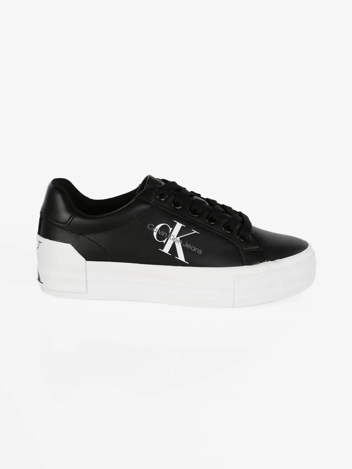 Calvin Klein VULC FLATFORM BOLD Sneakers in pelle donna con platform