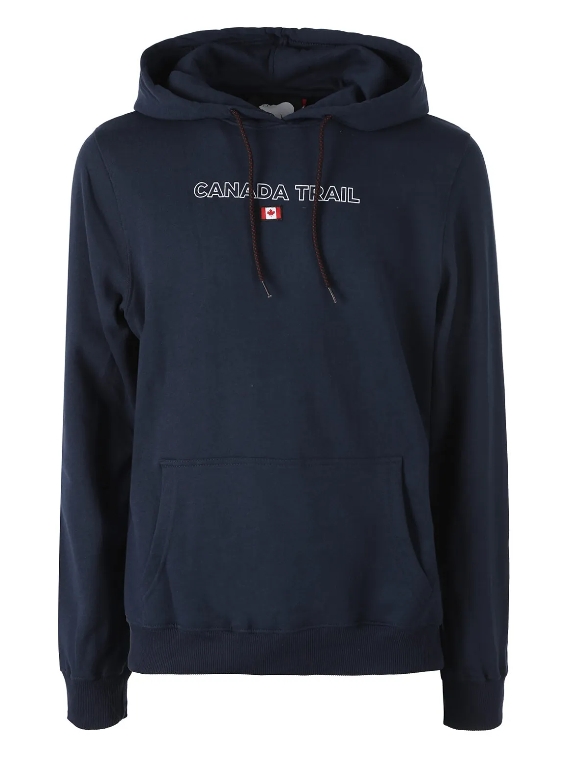 Canada Trail Felpa con cappuccio da uomo con interno felpato - blu scuro