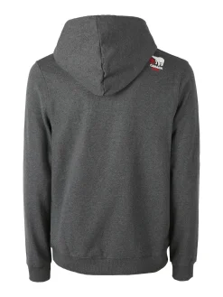 Canada Trail Felpa con cappuccio da uomo con interno felpato - grigio