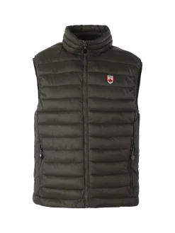 Canada Trail Smanicato imbottito da uomo con zip - militare