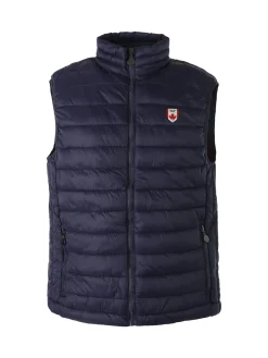 Canada Trail Smanicato imbottito da uomo con zip - blu scuro