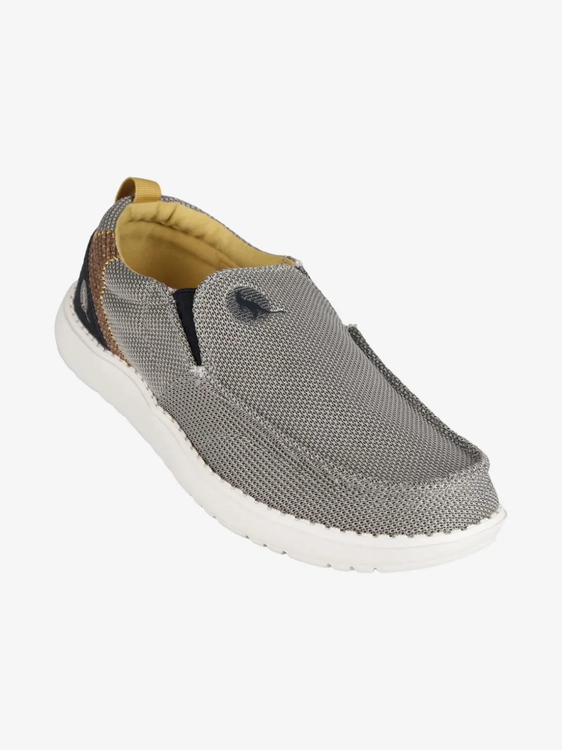 Canguro Mocassini in tessuto bicolor uomo