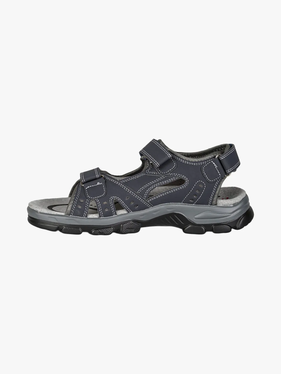 Canguro Sandali da uomo con cinturini a strappo - blu scuro