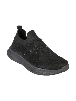 Canguro Scarpe slip on da donna con strass