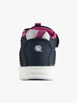 Canguro Sneakers alte glitter con strappo