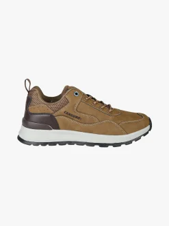 Canguro Sneakers da uomo stringate in ecopelle - marrone