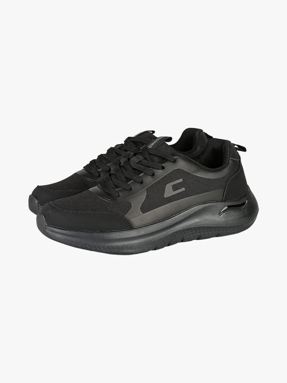 Canguro Sneakers da uomo stringate - nero