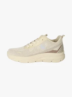 Canguro Sneakers donna sportive in maglia - sabbia