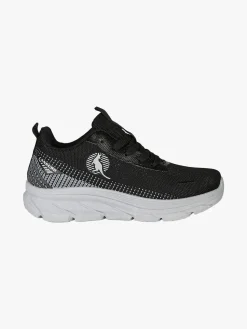 Canguro Sneakers donna sportive in maglia - nero