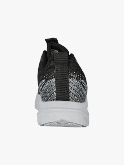 Canguro Sneakers donna sportive in maglia - nero