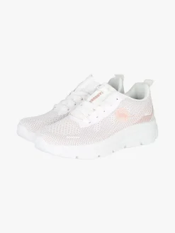 Canguro Sneakers donna sportive in maglia - bianco
