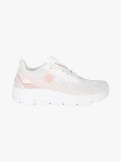 Canguro Sneakers donna sportive in maglia - bianco