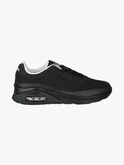 Canguro Sneakers sportive da donna in tessuto con air - nero