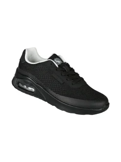 Canguro Sneakers sportive da donna in tessuto con air - nero