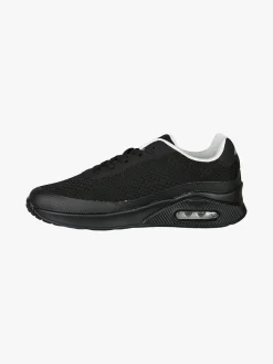 Canguro Sneakers sportive da donna in tessuto con air - nero