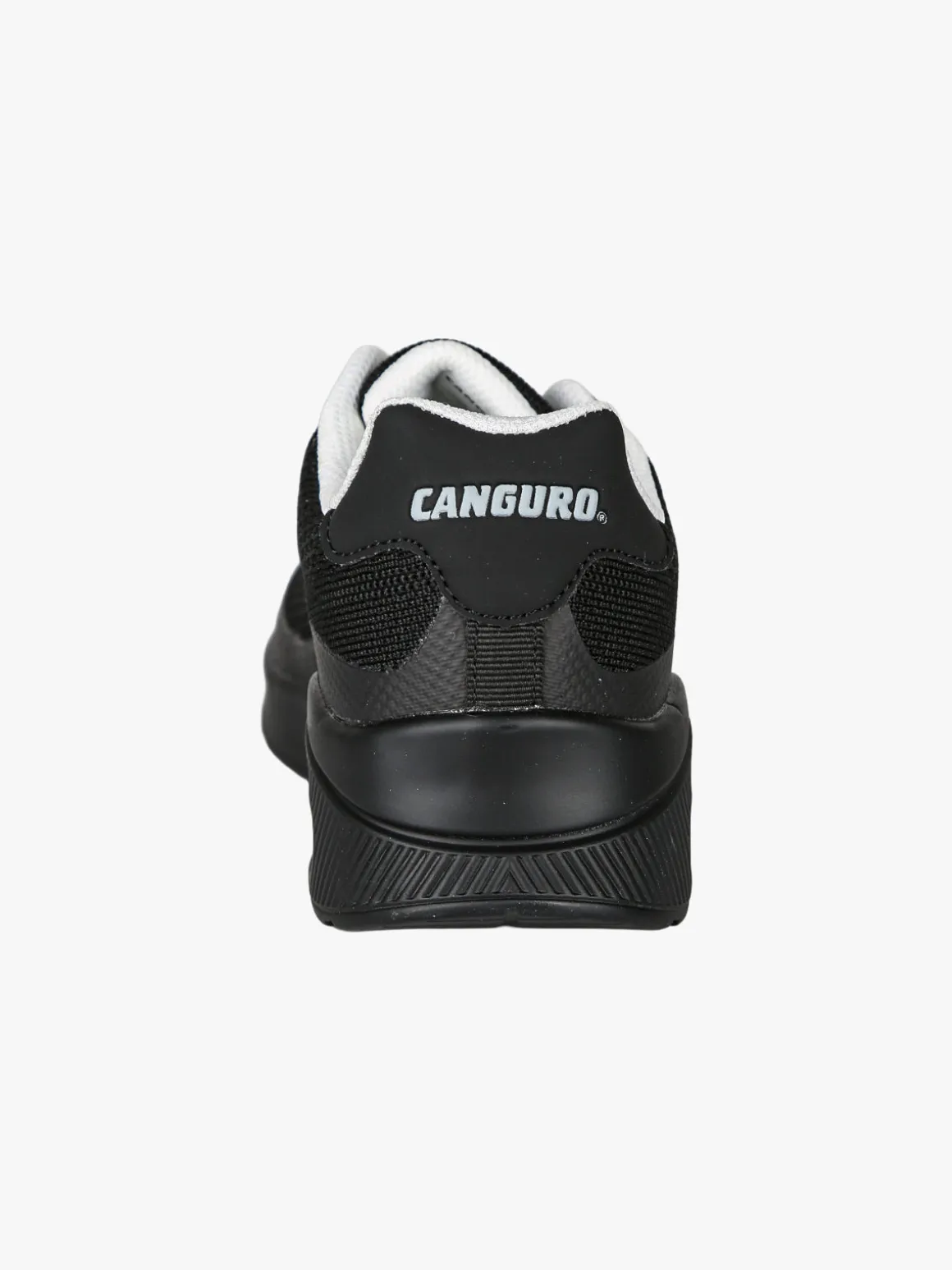 Canguro Sneakers sportive da donna in tessuto con air - nero
