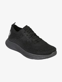 Canguro Sneakers sportive da donna in maglia con lustrini