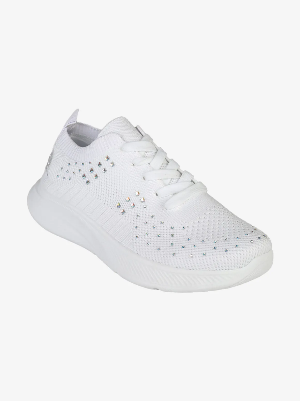 Canguro Sneakers sportive da donna in maglia con lustrini