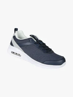 Canguro Sneakers sportive da uomo in tessuto con air - blu scuro