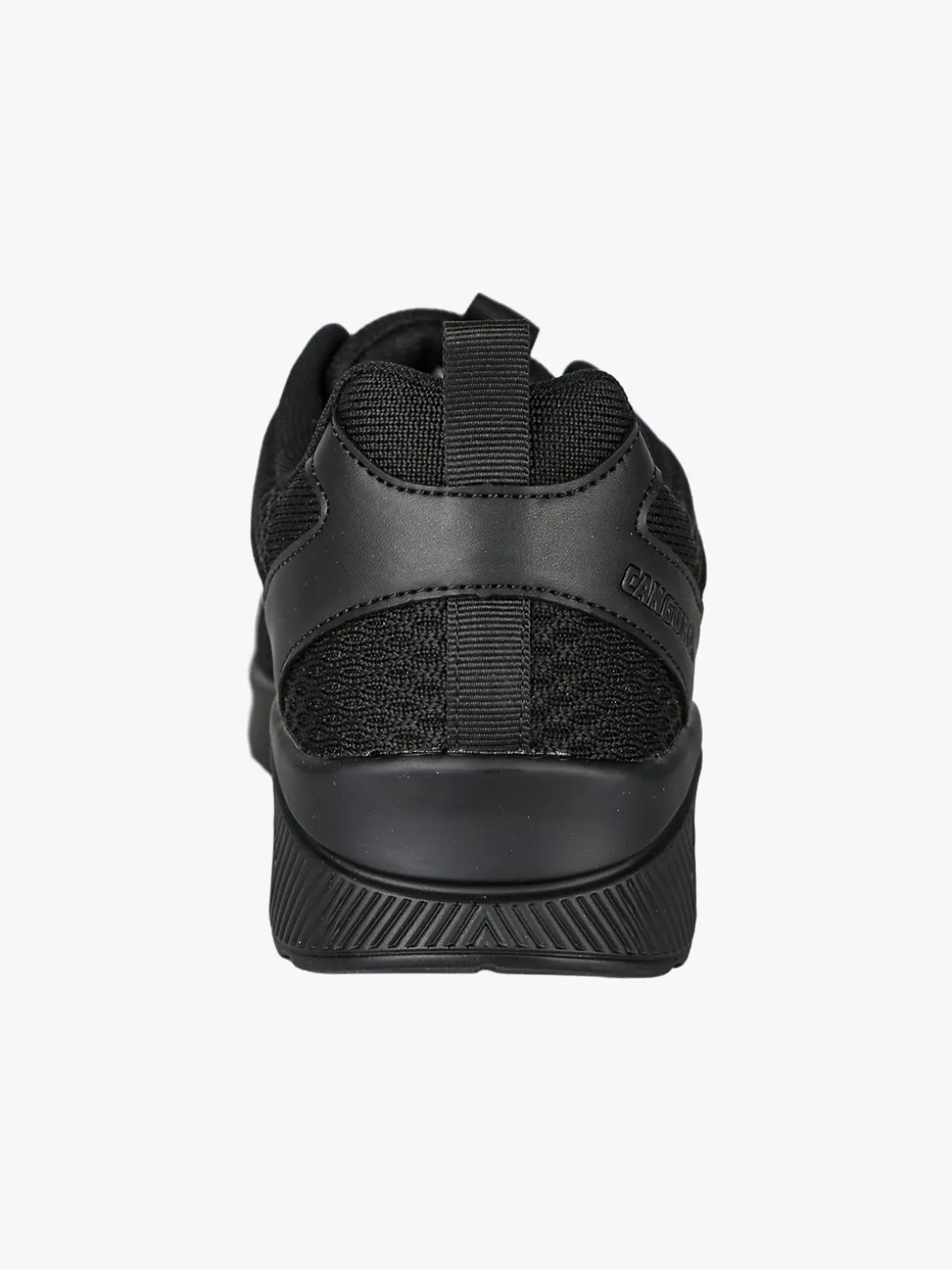 Canguro Sneakers sportive da uomo in tessuto con air - nero